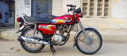 Honda cg125 2020 last 10month totlly genuine condition ful pack engine