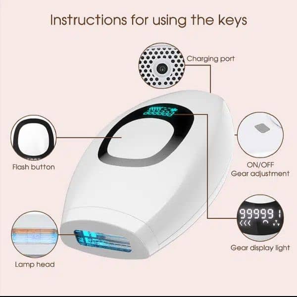 IPL Laser (Permanent laser Hair removal machine , (Imported) 10