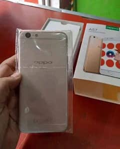 oppo A57 (4/64) Ram full new with box and charger lush condition