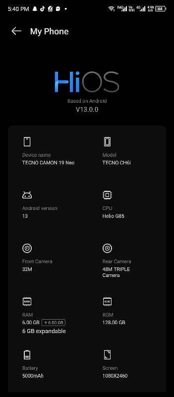 tecno camon 19 neo 9