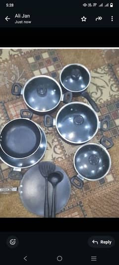 15 piece non stick set