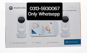 Motorola Nursery VM35-2 / Ease vedio Baby Monitor with 2 Cameras