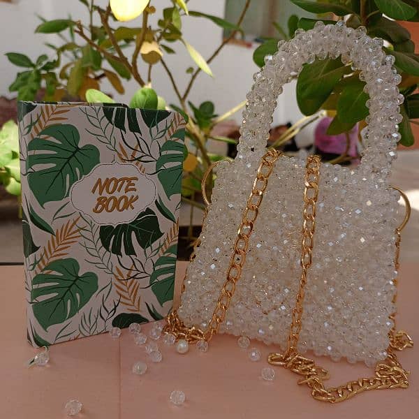 Crystal pearl bags 1