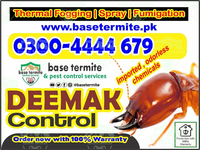 Pest Control/Termite Control/fumigation services/Deemak Control 0