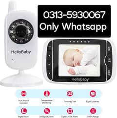 Baby monitor camera + LCD display vedio baby monitor towway