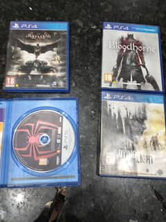 batman,dying light and miles morales CDs