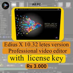 Edius X Video Editing Software