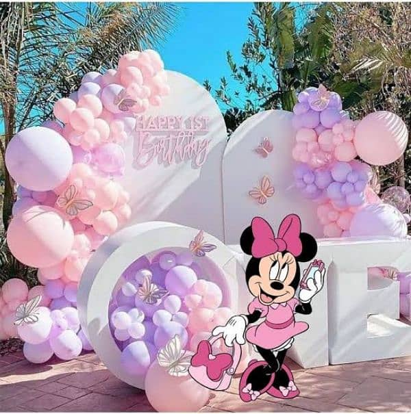 birthday decor/ baloon decor/Aqeeqa decor/ jumping/ magic show 12