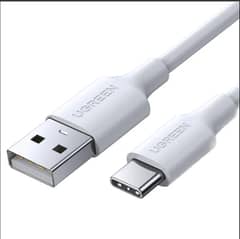 UGREEN USB to USB-C Charger Cable 2M – WHITE