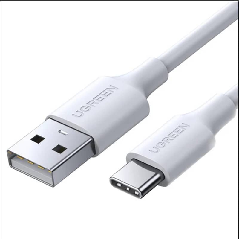 UGREEN USB to USB-C Charger Cable 2M – WHITE 0