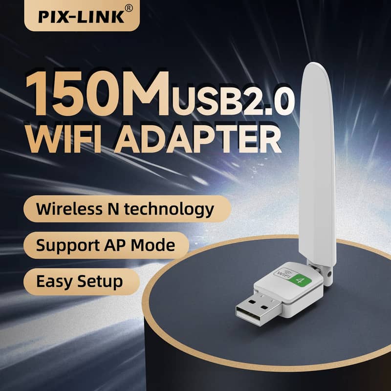 1200Mbps WiFi USB Adapter Dual Band 2.4G+5Ghz Wi-Fi Dongle 4 Antenna 1