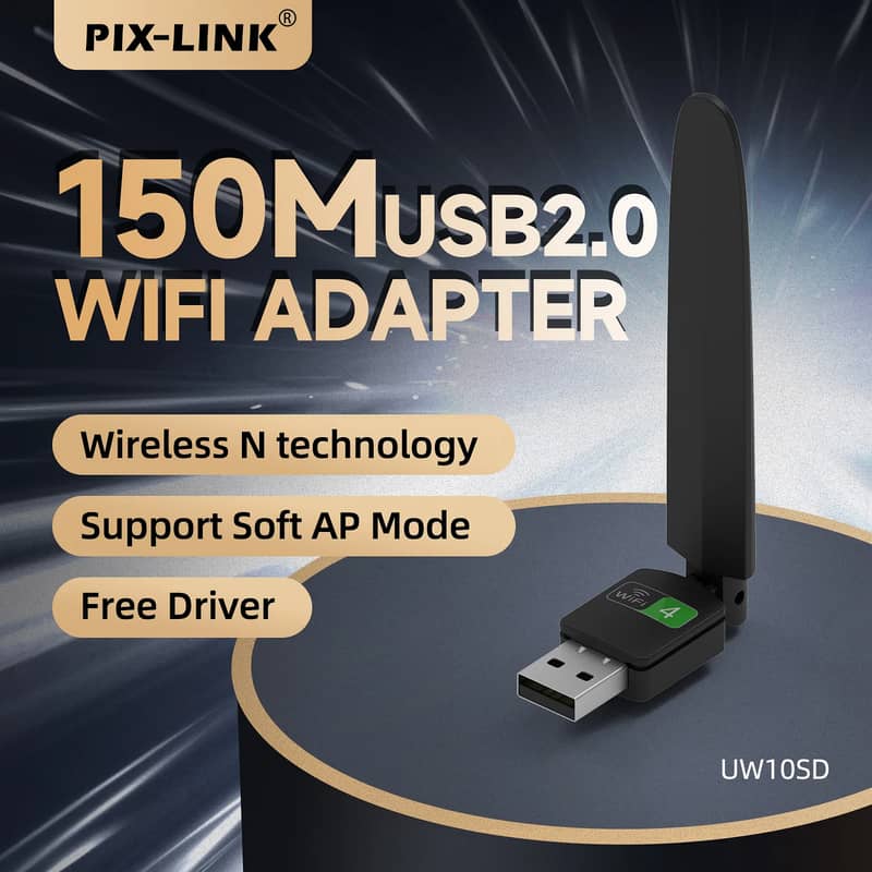 1200Mbps WiFi USB Adapter Dual Band 2.4G+5Ghz Wi-Fi Dongle 4 Antenna 16