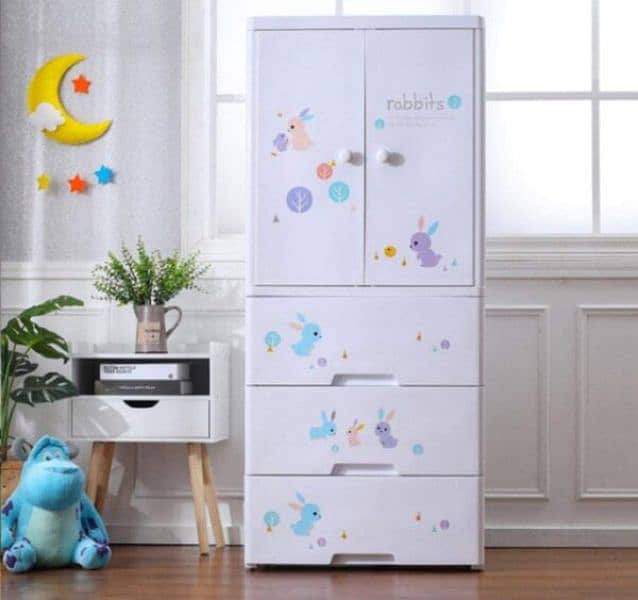 Kids/Baby Hanging Wardrobes | Almirahs | Cupboards | Drawers 4