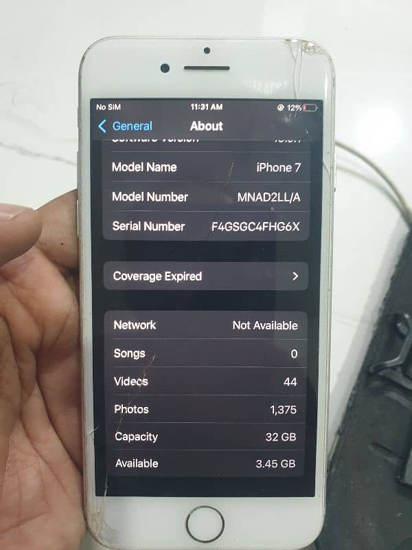 iphone 7  Pta approved 32gb 4