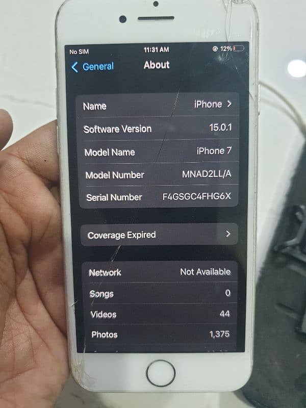 iphone 7  Pta approved 32gb 6