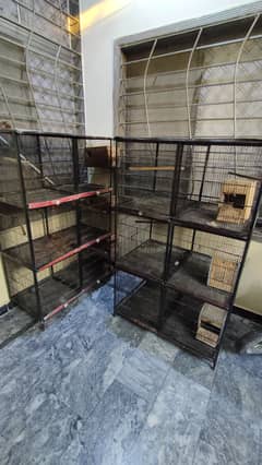 Parrot's cages