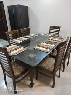 Dining Table With 6 Chairs For Sale