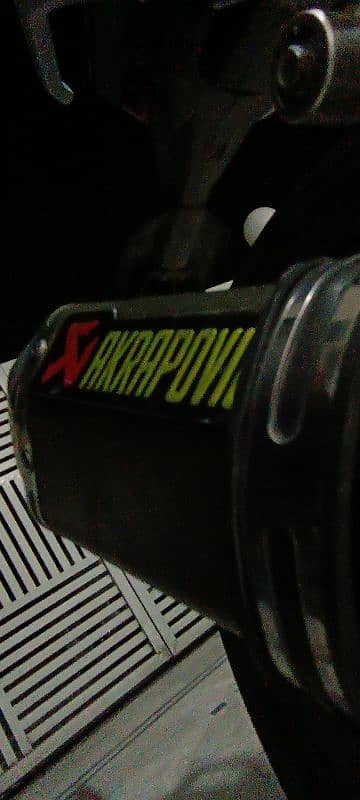 Akrapovic exhaust up for sale 1