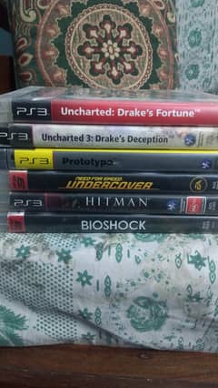 PS3 games available