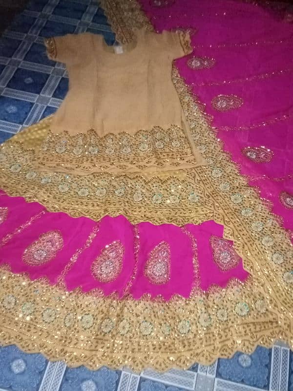 Bridal sharara 4 sale 3