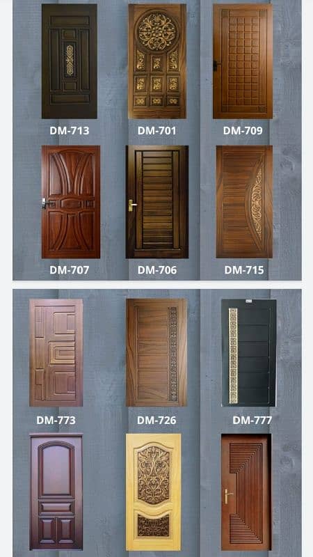 PVC & FIBER DOOR (waterproof) wholesale rate 8