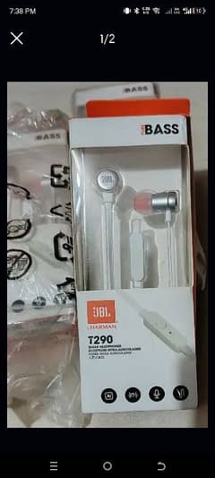 JBL T290 Exrtra Bass Matel Build Headphones