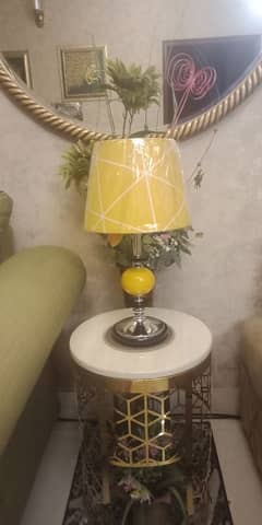 the beautiful yellow stylish lamp for bedroom