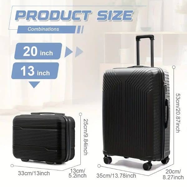 Luggage set - Fiber luggage -Travel bags 0313/789/6026 3