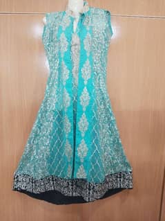 maxi sea green colour new umstiched