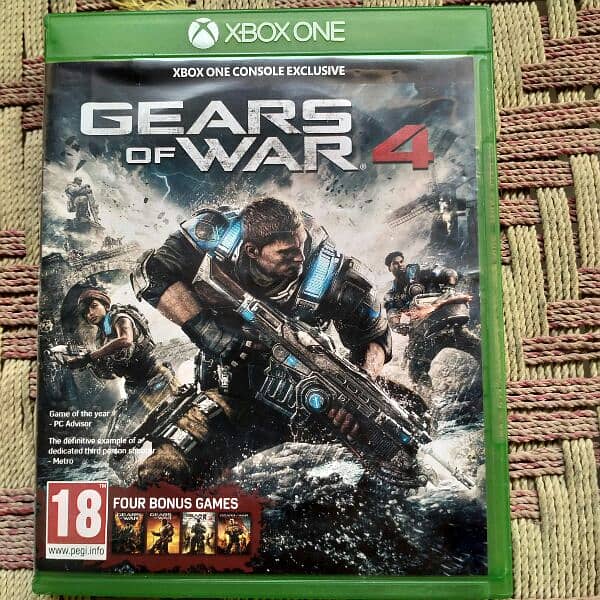 Gears of war 4 new cd for xbox one 0