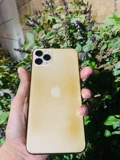 I phone 11 pro max 64 gb JV Golden colour