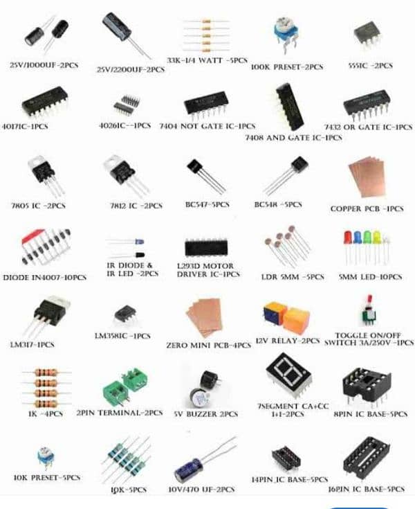 electronics sensor and components 0