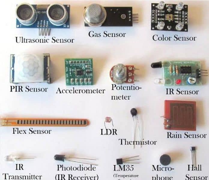 electronics sensor and components 1