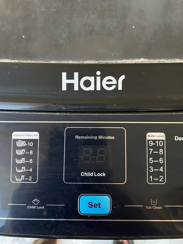 Haier Washing Machine 8