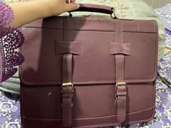 new Article leather laptop bag