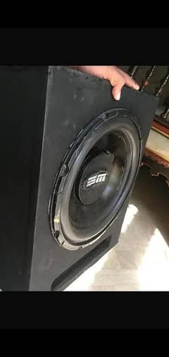 12inches subwoofer good bass ha Box new ha