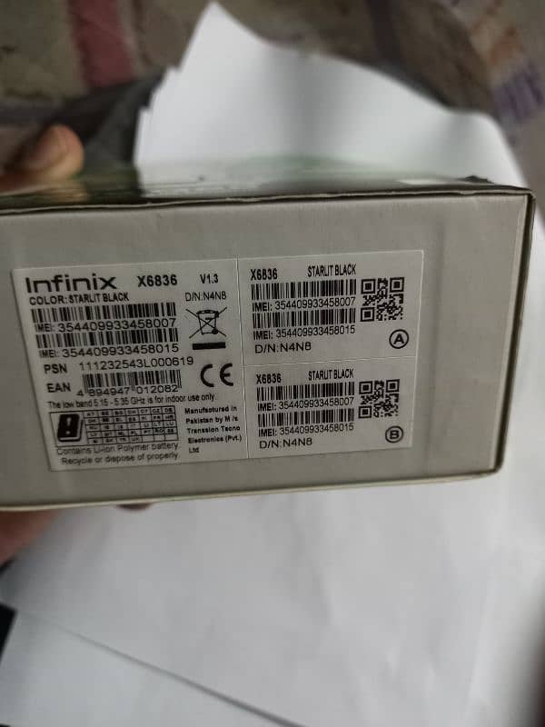 infinix Hot 40 8+8 Ram 256 GB Memory for sale 1