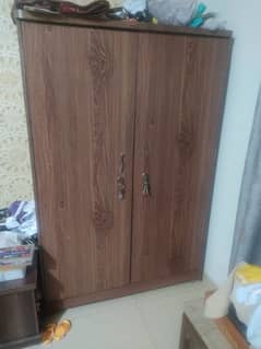 Two door wardrobe for sell in very good condition