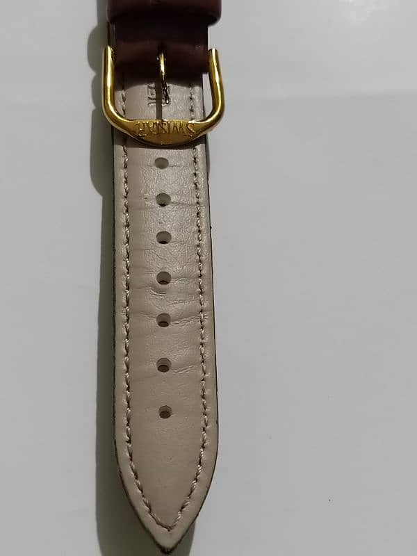 23K GOLD ELECTRO  PLATED SWISTAR WATCH 100% TOTTELY ORIGINAL NO REPAIR 4