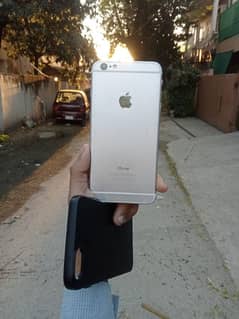 iPhone 6 plus PTA approved 64 GB in best condition gold colour