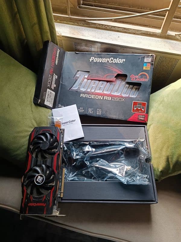 PowerColor AMD R9 280X-DDR5 3gb, 4k supported graphics card 5