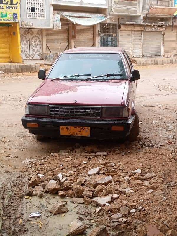 Nissan Sunny 1986 11