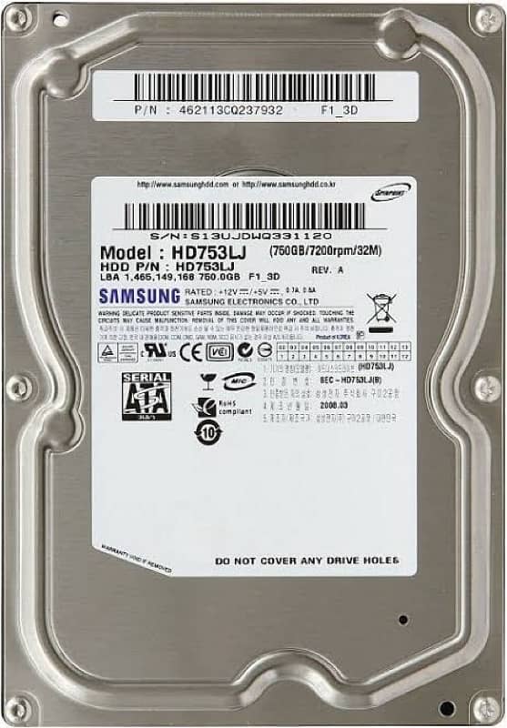 hard drive for external Nd internal usefrom hp  laptop 0