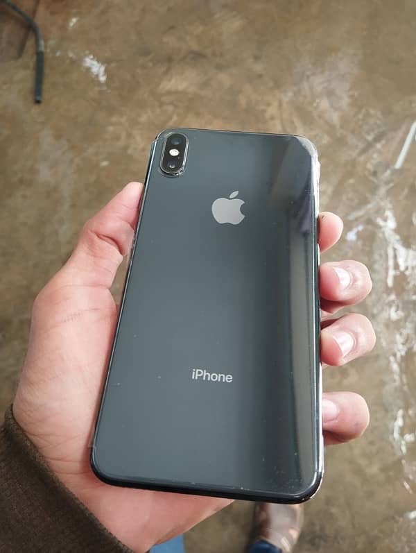 Iphone XS MAX 256GB dual Sim PTA Approved 2