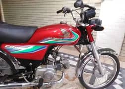 Honda CD70 Bike Urgent For Sale Call me+03134947622