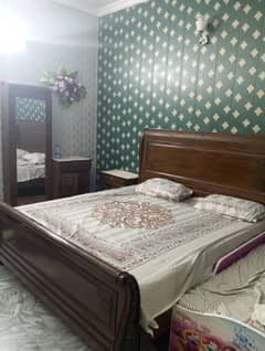 wooden King size bed set