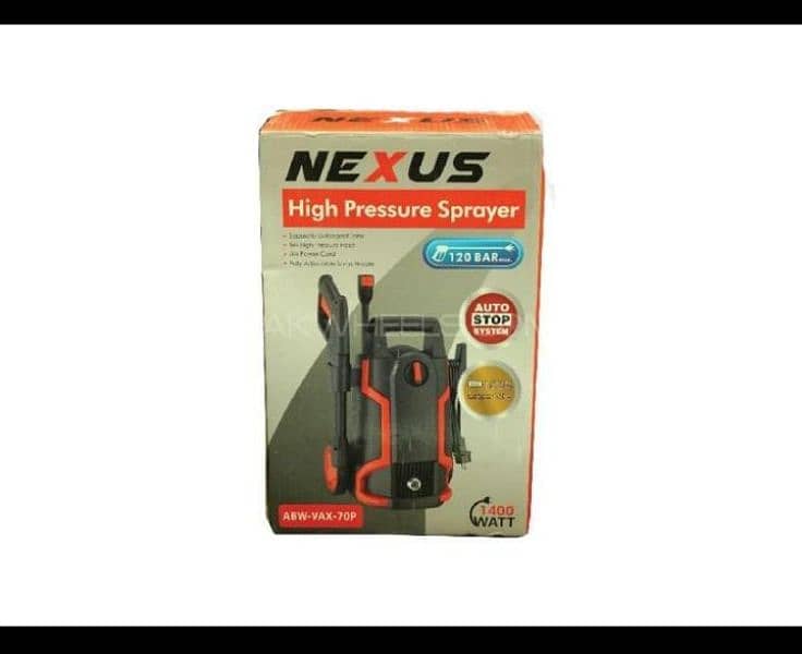 Nexus N2  1400 watts and 120 bar high pusure car washer 0