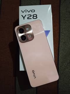 Vivo Y28  8/128  Just Box open New Mobile argent sale