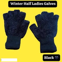 Women’s wool fingerless gloves