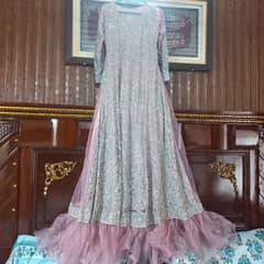 bridal maxi for reception function. .